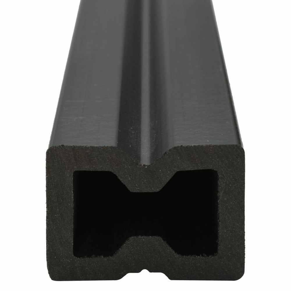 VIDAXL Panneaux De Terrasse Wpc Avec Accessoires 20 M² 4 M Anthracite