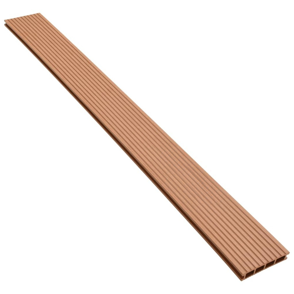 VIDAXL Panneaux De Terrasse Wpc Avec Accessoires 30 M² 4 M Marron