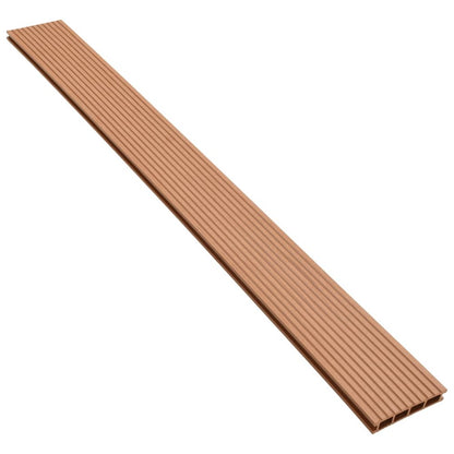VIDAXL Panneaux De Terrasse Wpc Avec Accessoires 25 M² 4 M Marron