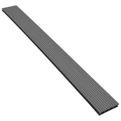 VIDAXL Panneaux De Terrasse Wpc Avec Accessoires 40 M² 4 M Gris