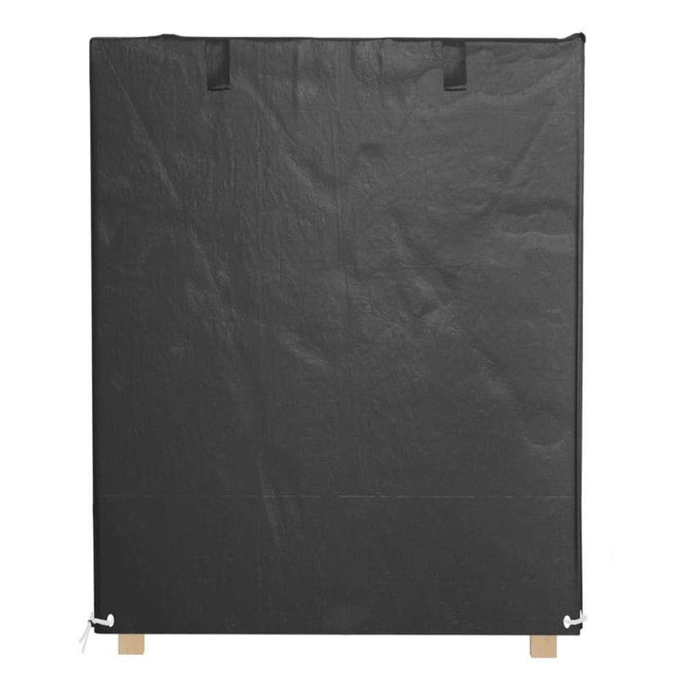 VIDAXL Housses De Balancelle 2 Pcs 8 œillets 125x90x135/165 Cm Pe