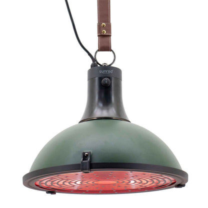  Chauffage Suspendu Indus Ultra Jade Smart 2100 W Doré Rose Vert