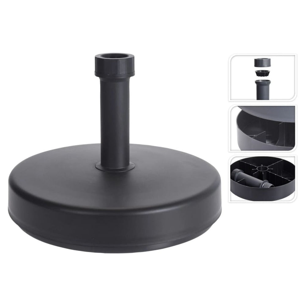 Progarden Base De Parasol Rond 46 Cm Gris