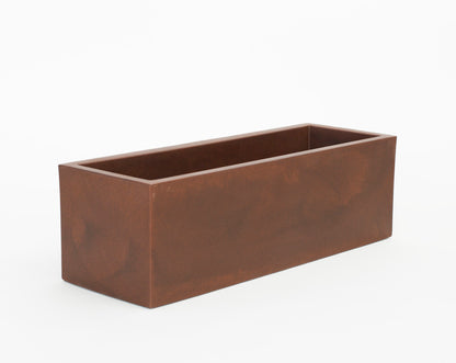  Jardinière Jara 100x40x36cm - Bronze
