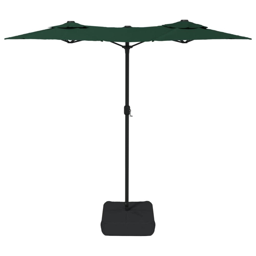VIDAXL Parasol à Double Tête Vert 316x240 Cm
