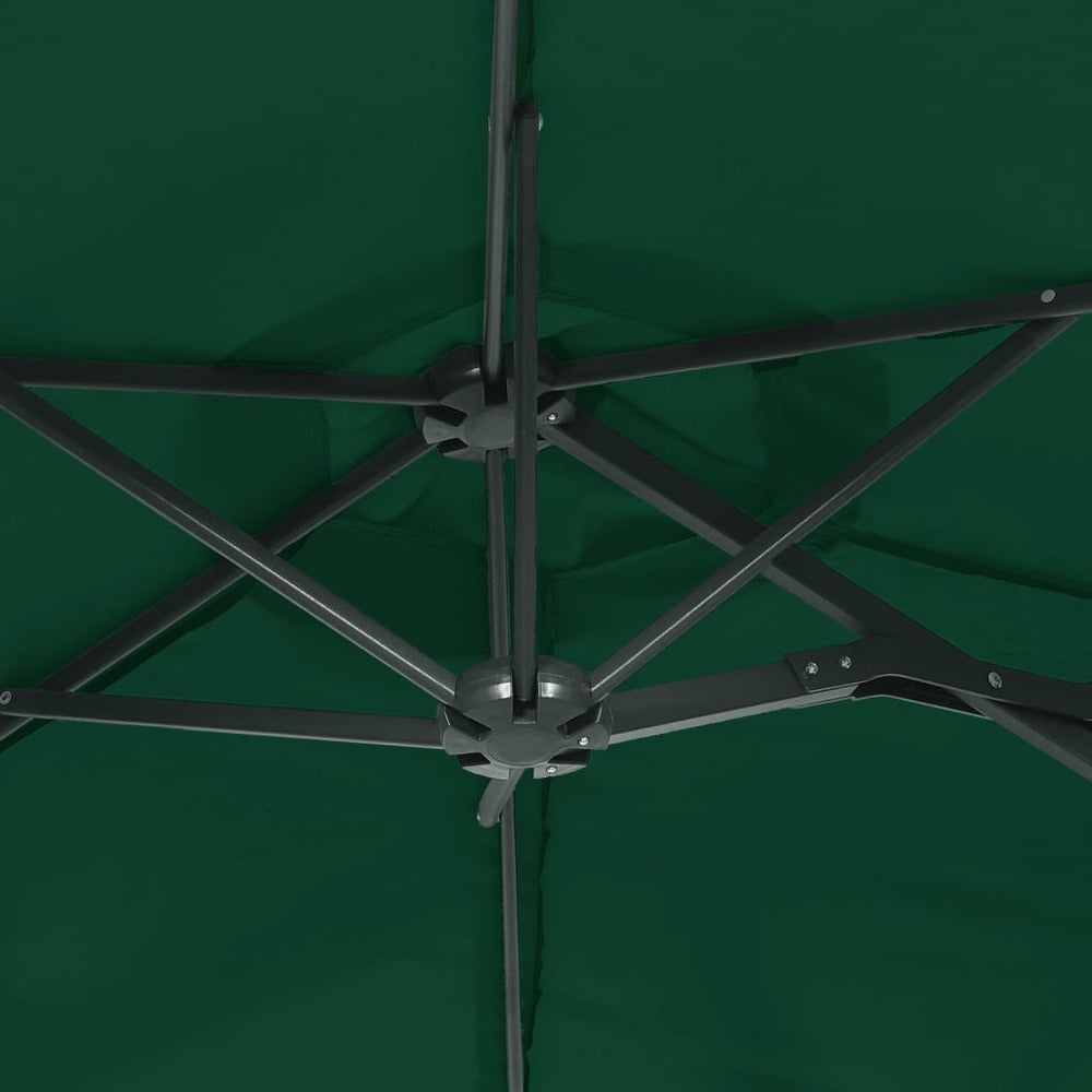 VIDAXL Parasol à Double Tête Vert 316x240 Cm