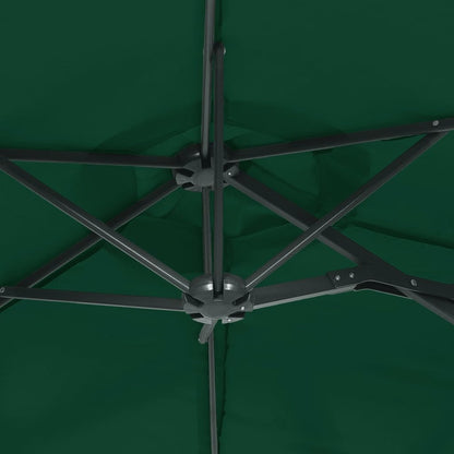 VIDAXL Parasol à Double Tête Vert 316x240 Cm