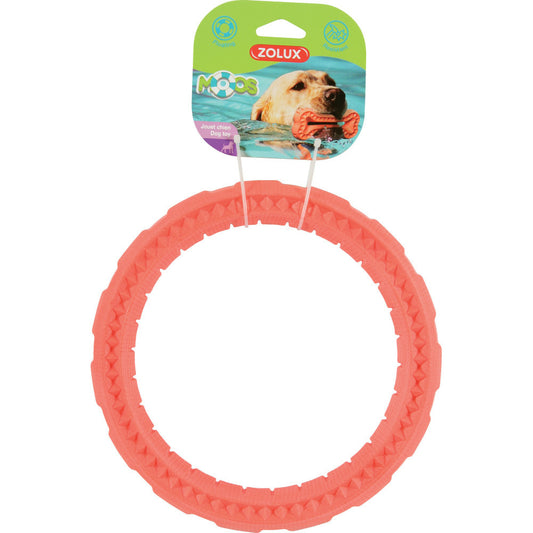 Zolux Jouet Anneau Moos Tpr Flottant ø 23 Cm X 3 Cm Pour Chien