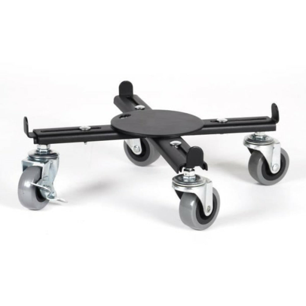  Eda Support Extensible A Roulettes - Pour Pots De Fleurs Carrés Et Ronds - Métal