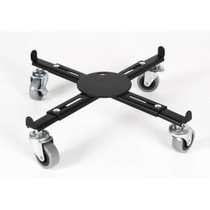  Eda Support Extensible A Roulettes - Pour Pots De Fleurs Carrés Et Ronds - Métal