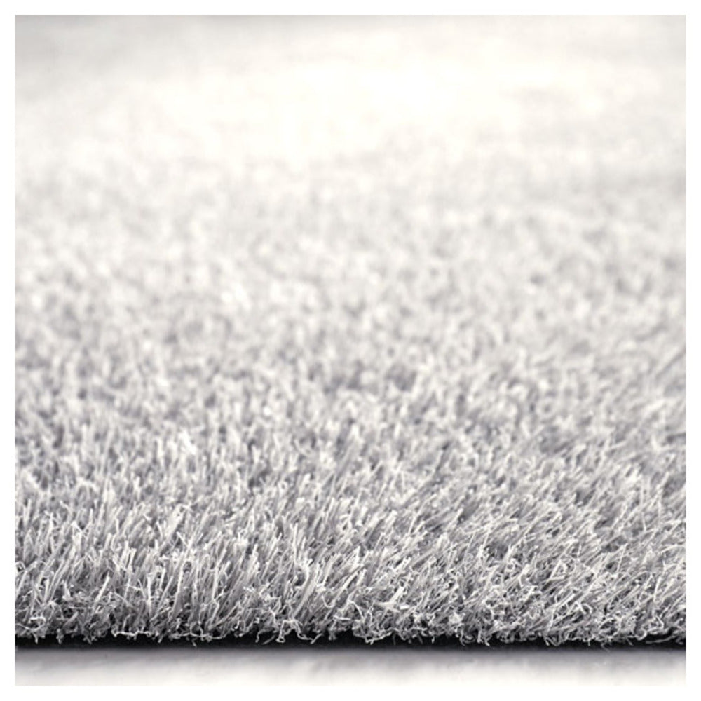  Gazon Synthétique Arty - Couleur Gris Clair - 20mm - 1m X 10m