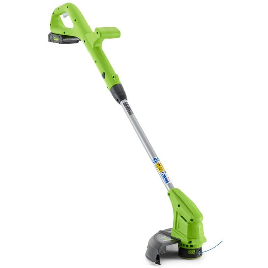  Coupe Bordure 30cm Greenworks 24v - 1 Batterie 2,0 Ah - 1 Chargeur - G24ltk2