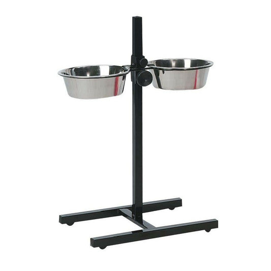  Bar A Chien Otis Hauteur Max 60 Cm Bol ø 21 Cm 1,5 Litres Pour Chien.