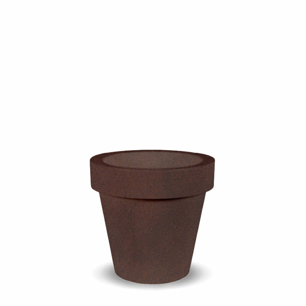  Pot De Fleurs Magnolia 80 ø80x76cm - Bronze