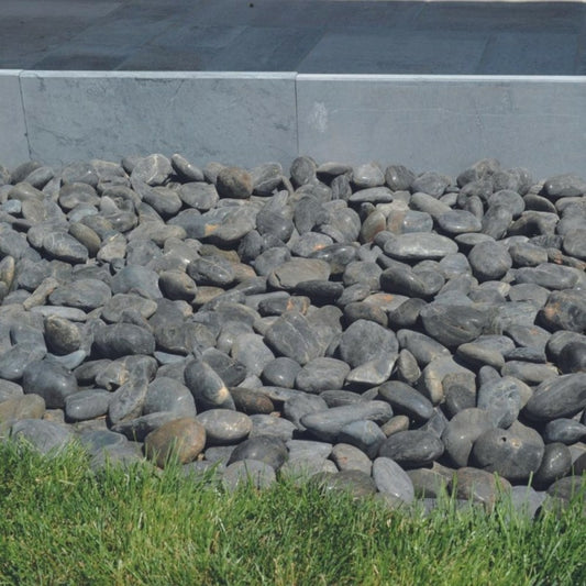  Bordure De Jardin Pierre Bleue 50 X 23 X 3 Cm - Gris- Bleu (lot De 60)