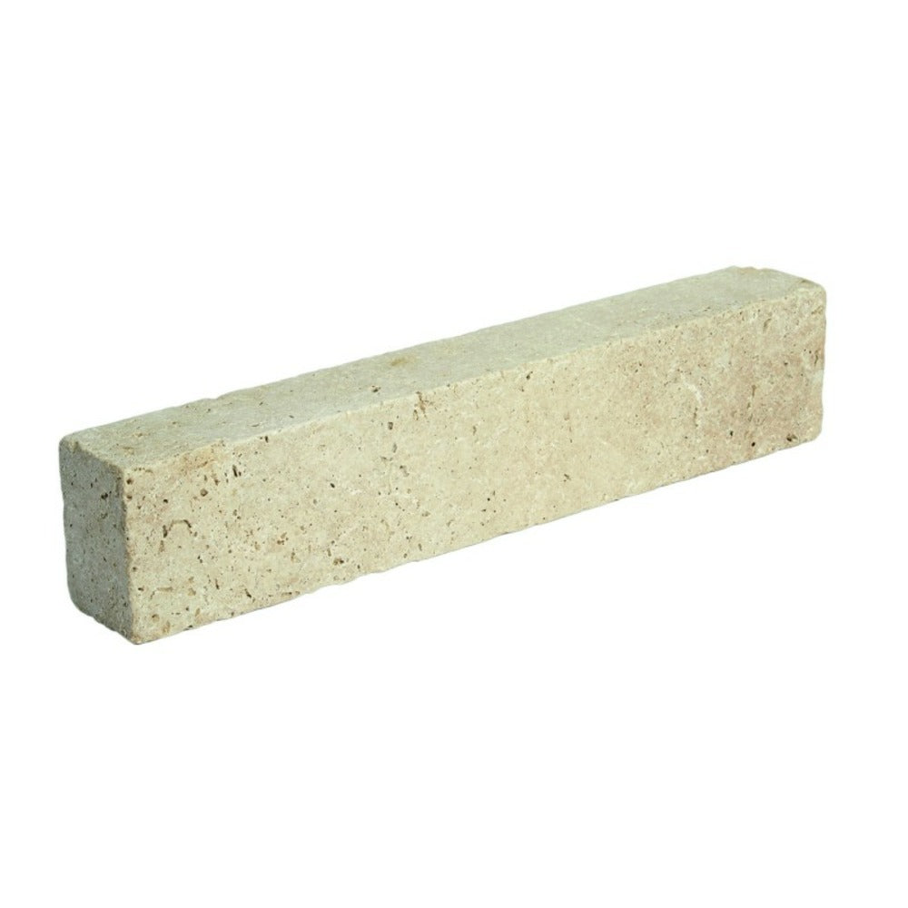  Bordure De Jardin Travertin 30 X 10 X 10 Cm - Beige (lot De 40)
