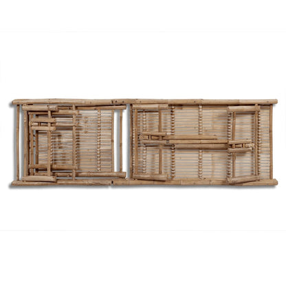 VIDAXL Chaise Longue En Bambou