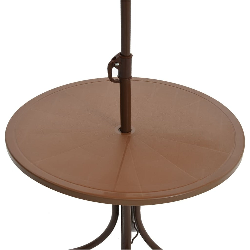 VIDAXL Petit Salon De Jardin Pour Enfant Avec Parasol Singe Rigolo