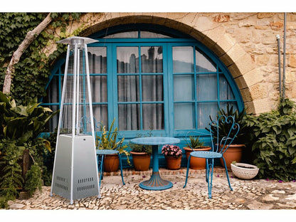  Parasol Chauffant Gaz "kheops" 13 Kw - Acier