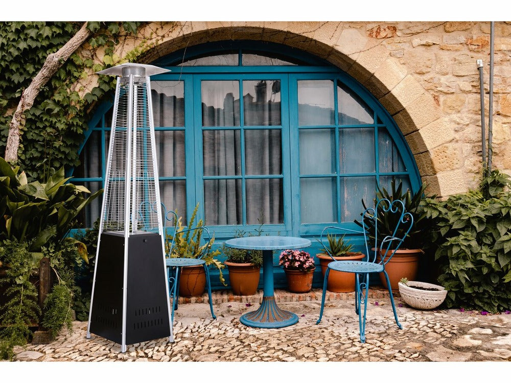  Parasol Chauffant Gaz "kheops" 13 Kw - Noir