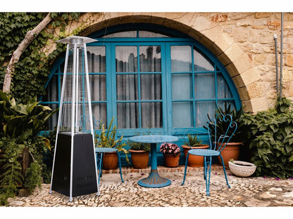  Parasol Chauffant Gaz "kheops" 13 Kw - Noir