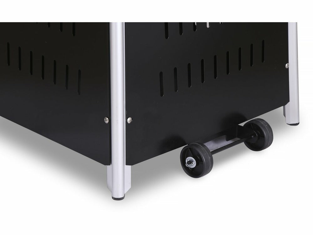  Parasol Chauffant Gaz "kheops" 13 Kw - Noir