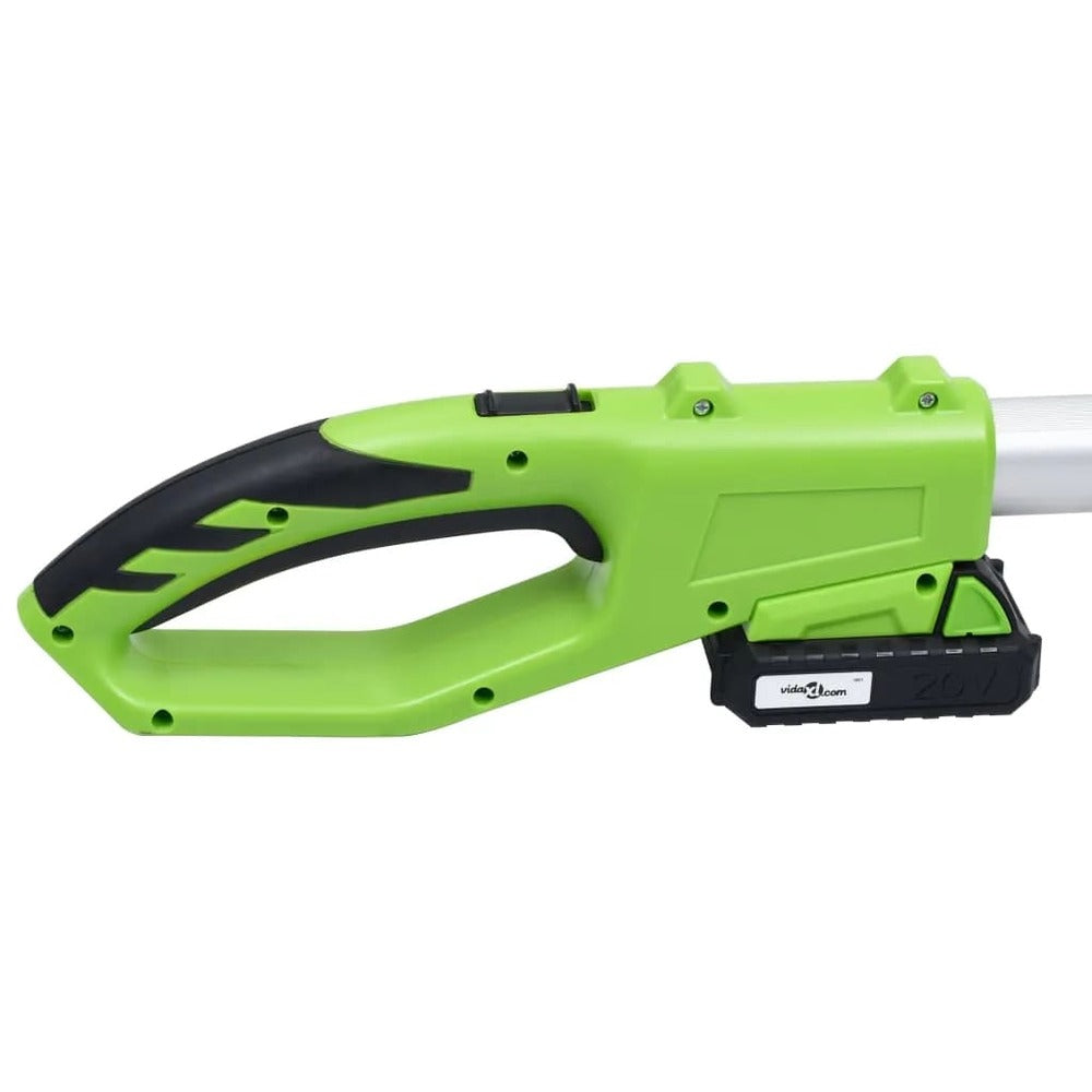 VIDAXL Scie à Perche Sans Fil Avec Bloc-piles 20v 1500 Mah Li-ion