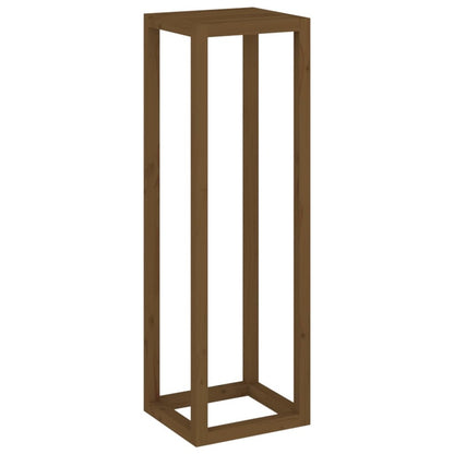 VIDAXL Ensemble De Supports Pour Plantes 3 Pcs Marron Miel Bois De Pin