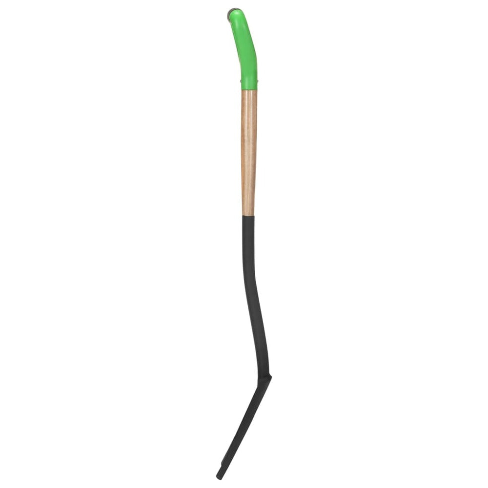 VIDAXL Bêche à Creuser De Jardin Avec Poignée En D Acier Et Bois Dur