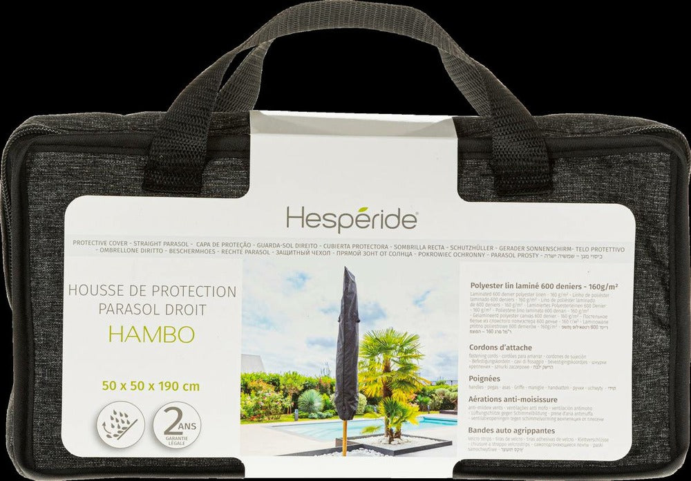  Housse De Protection "hambo" Pour Parasol Droit