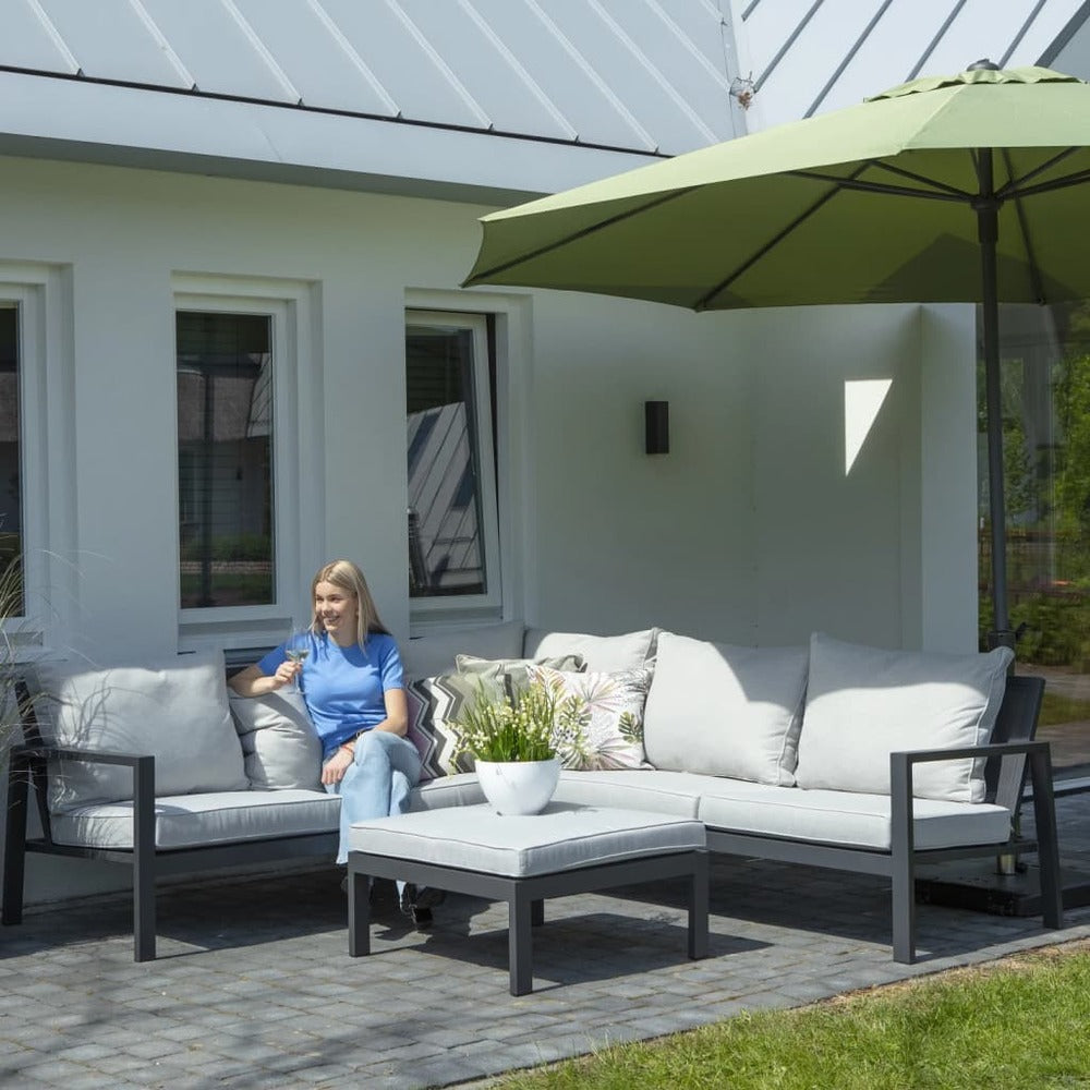 Madison Housse De Meubles D'extérieur 320 X 255 X 70 Cm Gauche Gris