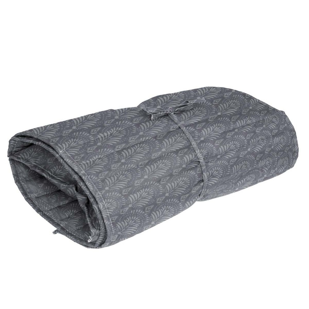  Coussin De Transat Enroulable "adiya" Ardoise 180 X 60 Cm