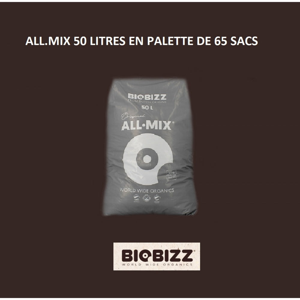  All Mix 50 Litres Biobizz En Palette De 65 Sacs