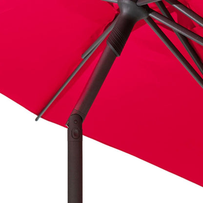  Parasol Droit Rond Soya Grenade