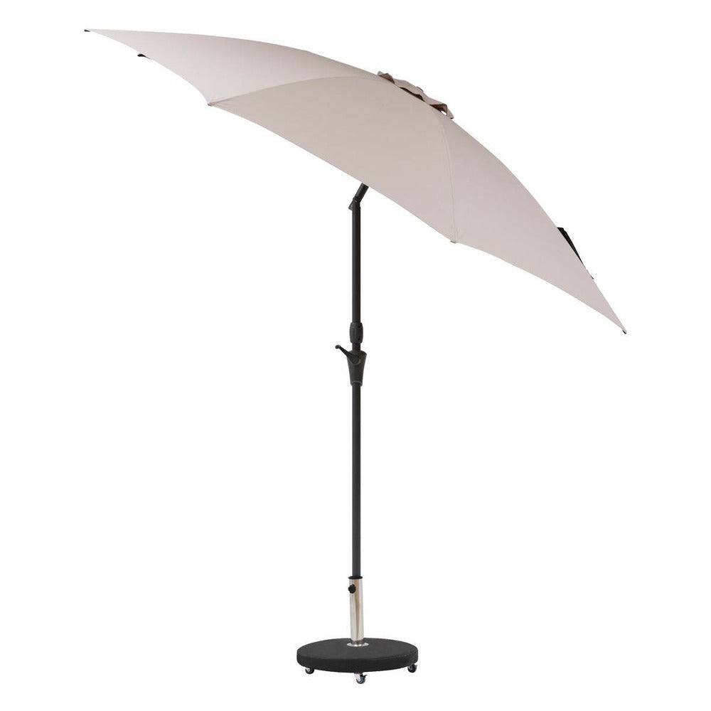  Parasol Droit Rond Sisko Taupe