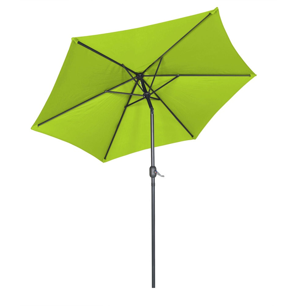  Parasol Droit 3m En Aluminium Vert