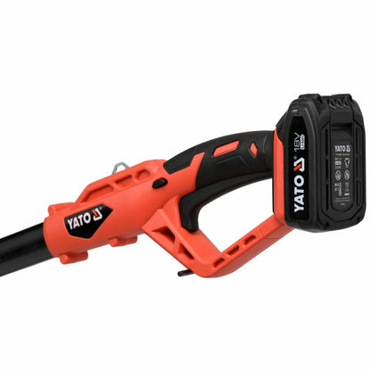 YATO Tronçonneuse Télescopique Avec Batterie Li-ion 2,0ah 18 V