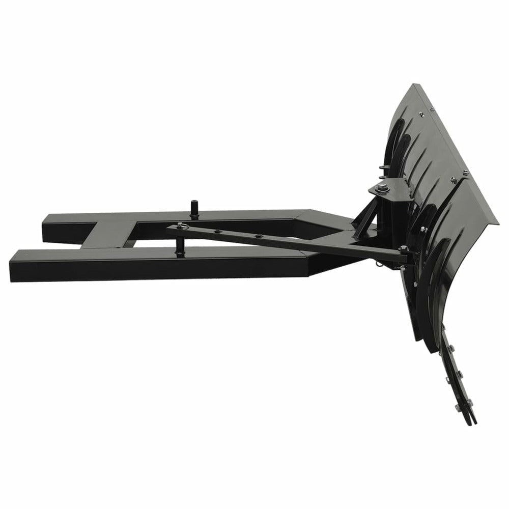 VIDAXL Chasse-neige Pour Chariot élévateur 200x48 Cm Noir