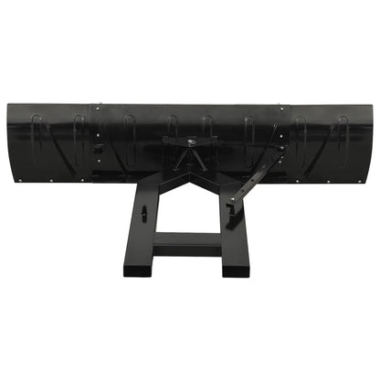 VIDAXL Chasse-neige Pour Chariot élévateur 200x48 Cm Noir