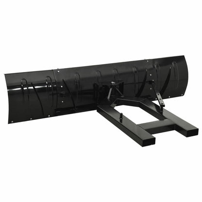 VIDAXL Chasse-neige Pour Chariot élévateur 200x48 Cm Noir