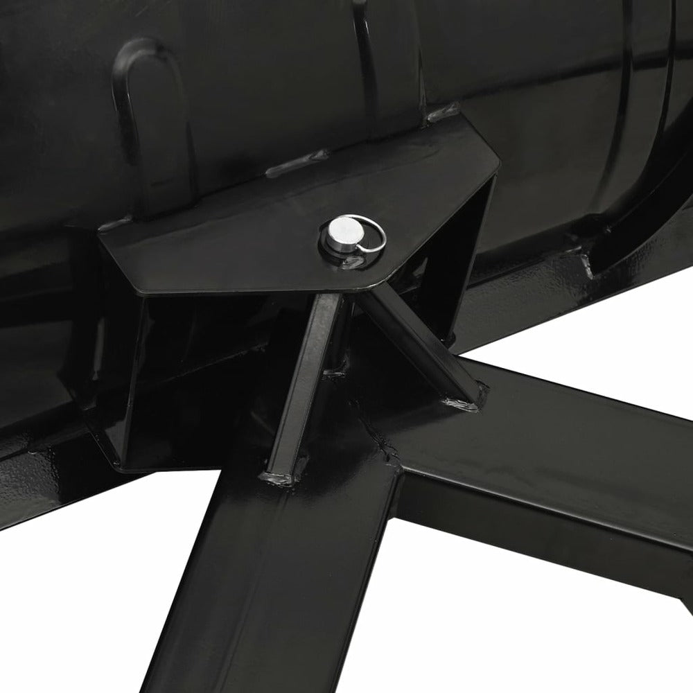 VIDAXL Chasse-neige Pour Chariot élévateur 200x48 Cm Noir