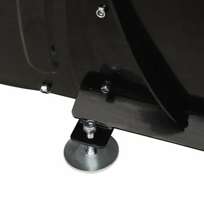 VIDAXL Chasse-neige Pour Vtt 150x38 Cm Noir