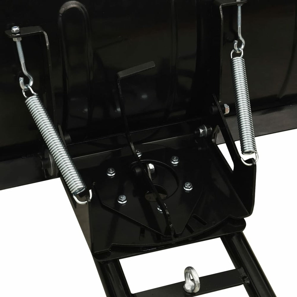 VIDAXL Chasse-neige Pour Vtt 150x38 Cm Noir