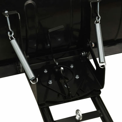 VIDAXL Chasse-neige Pour Vtt 150x38 Cm Noir