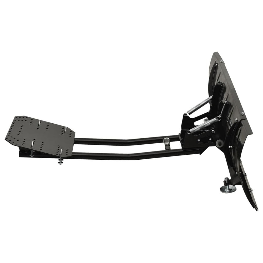 VIDAXL Chasse-neige Pour Vtt 150x38 Cm Noir