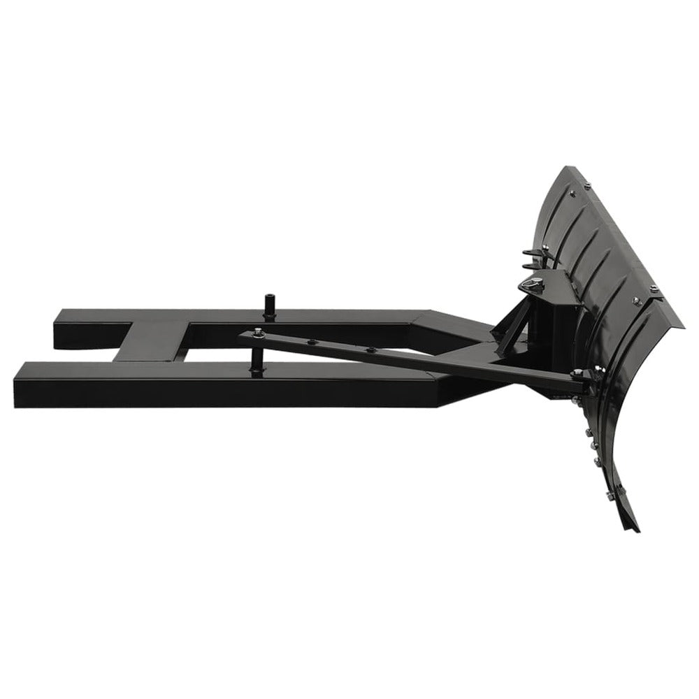 VIDAXL Chasse-neige Pour Chariot élévateur 150x38 Cm Noir