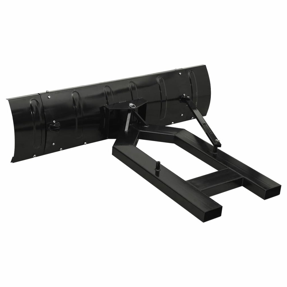 VIDAXL Chasse-neige Pour Chariot élévateur 150x38 Cm Noir