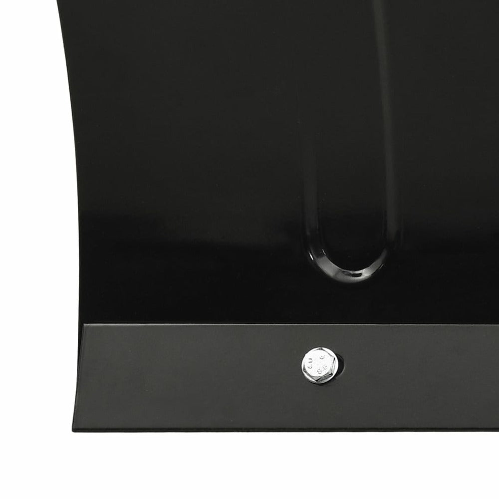 VIDAXL Chasse-neige Pour Chariot élévateur 150x38 Cm Noir