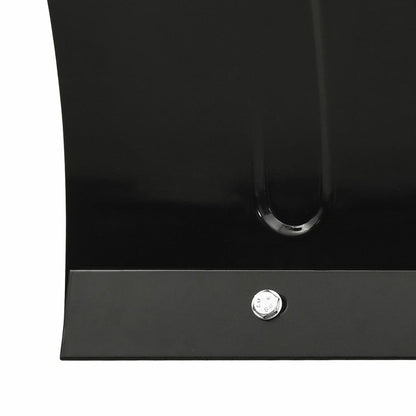 VIDAXL Chasse-neige Pour Chariot élévateur 150x38 Cm Noir