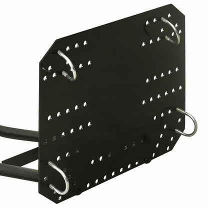 VIDAXL Chasse-neige Pour Vtt 115x38 Cm Noir